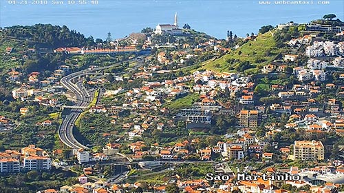 leeuwerik Wanneer winkelwagen Funchal City Live Webcam HD Streaming, São Roque, Madeira