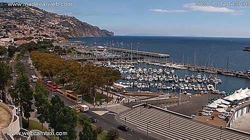 uitgebreid Christchurch Het formulier Funchal Marina 1 Live streaming webcam, Madeira, Portugal